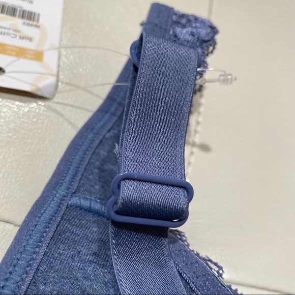 Delmira blue mist soft cotton bra size 44C - Picture 9 of 16